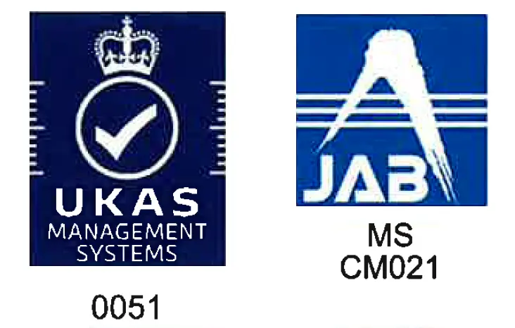 UKAS 0051 / JAB MS CM021